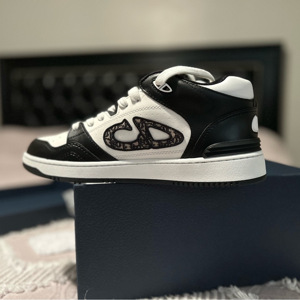 Dior Black and White Men's Sneakers